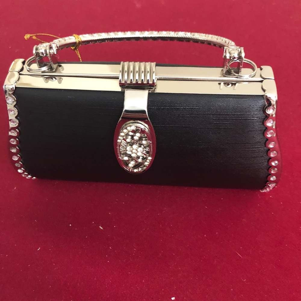 Joy max black evening bag